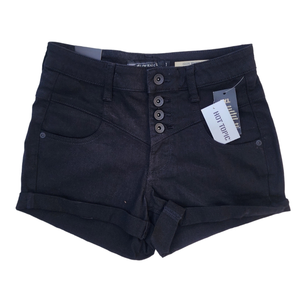 Hot Topic Lovesick High Waisted Shorts